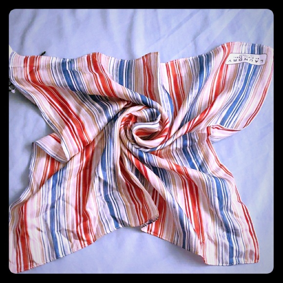Laundry square silk scarf - Picture 1 of 2